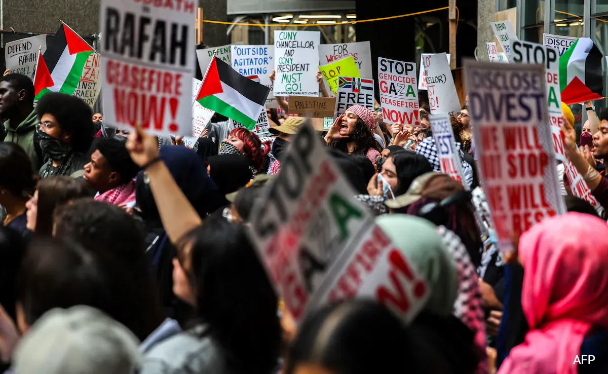 Pro-Palestine Opponents Rally Outside Met Gala Event; A number Arrested