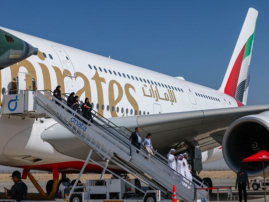 Dubai: Emirates Group Reports a Dh18.7 Billion Record Profit, up 71% From the Previous Year.