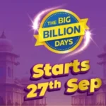 Dated for September 27, 2024, Flipkart's Big Billion Days Sale will Feature Bank Offers, Discounts, and Other Promotions