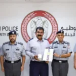 An Asian Guy gets Recognized by Abu Dhabi Police for his Efforts to Deter Crime