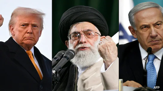 p5bem708 donald trump ayatollah ali khamenei benjamin netanyahu