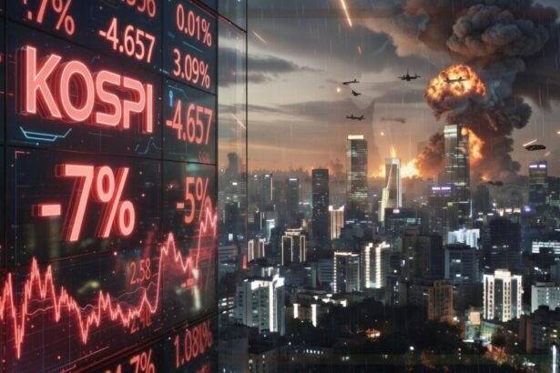 South Koreas KOSPI Crashes 7 in One Day 270B Wiped Out as Iran War Hits the AI Boom