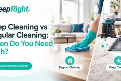Deep Cleaning vs Regular Cleaning